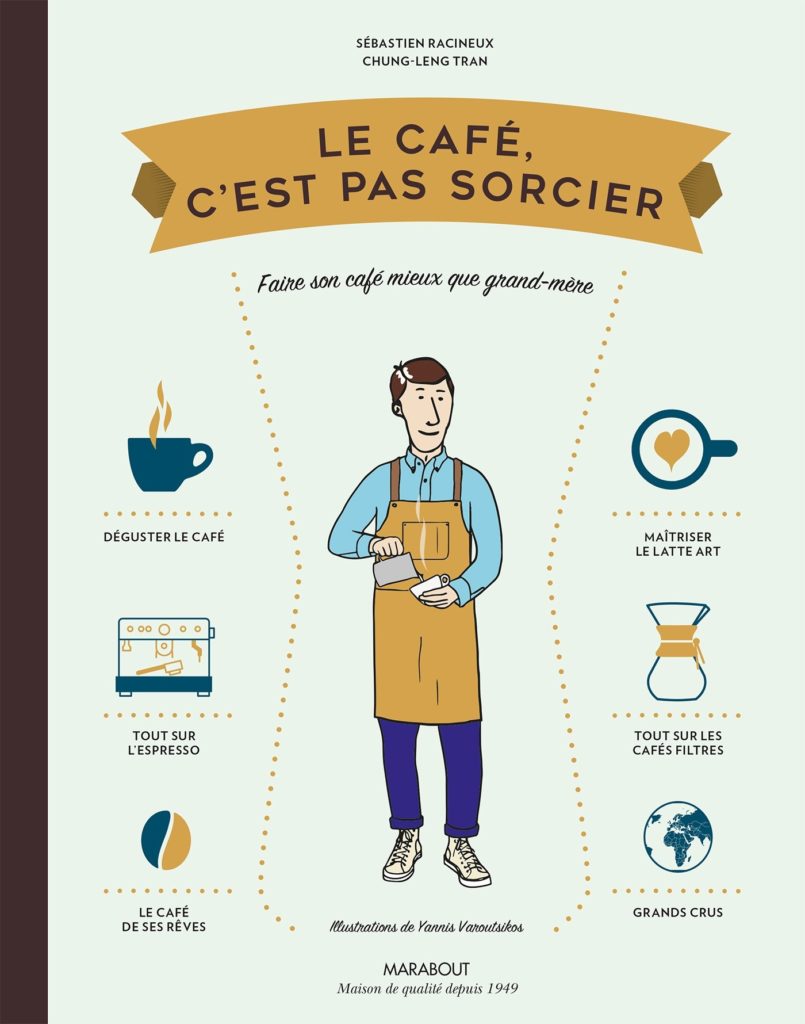 Couverture du livre "Le café, c'est pas sorcier".