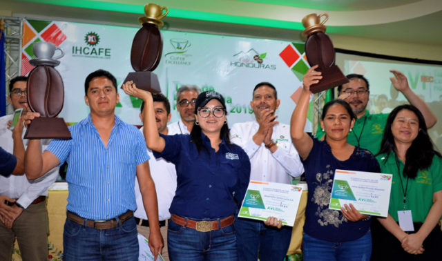 Les trois cafés gagnants de la Cup of Excellence 2019 Honduras