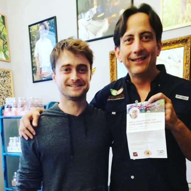 Daniel Radcliffe et José Francisco Cuellar